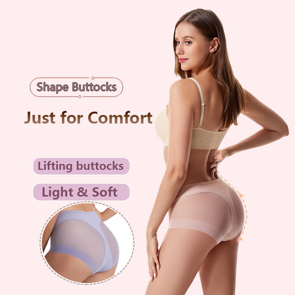 Seamless High-Waisted Underwear for All-Day Comfort