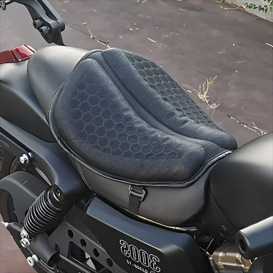 Gel Seat Cushion for Motorcycles – Comfort Pad for Long Rides
