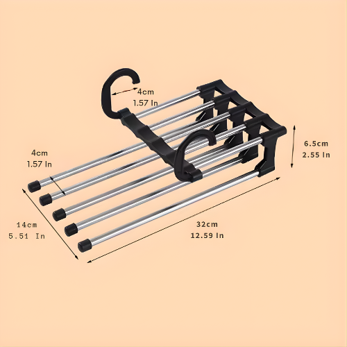 FlexiRack - Multi-Layer Clothes Hanger Organizer