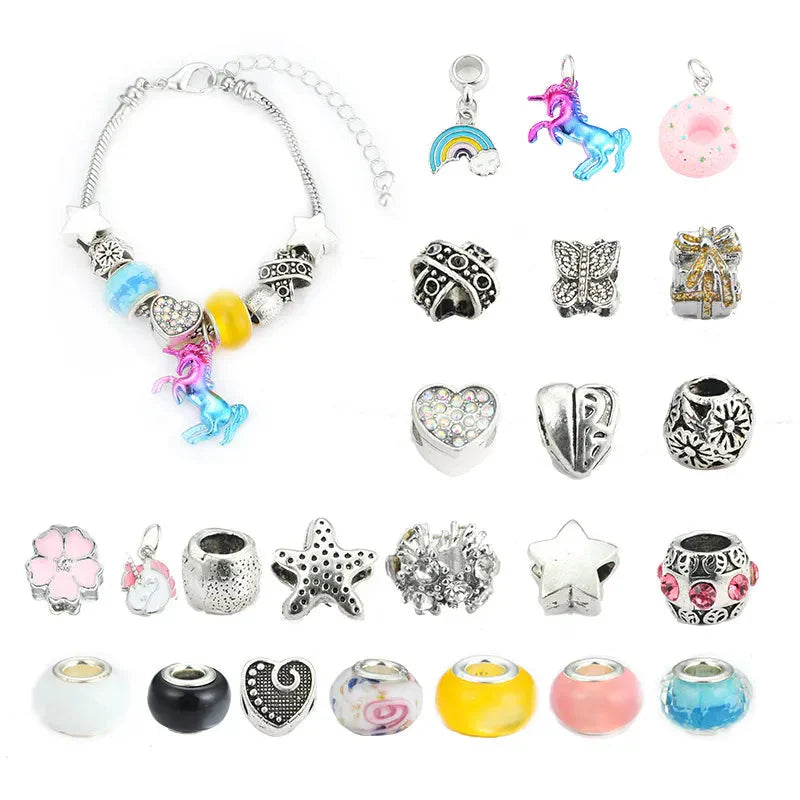 FestiveBracelet™ Charm-Filled Countdown Advent Calendar | 24-Day Holiday Charm Surprise