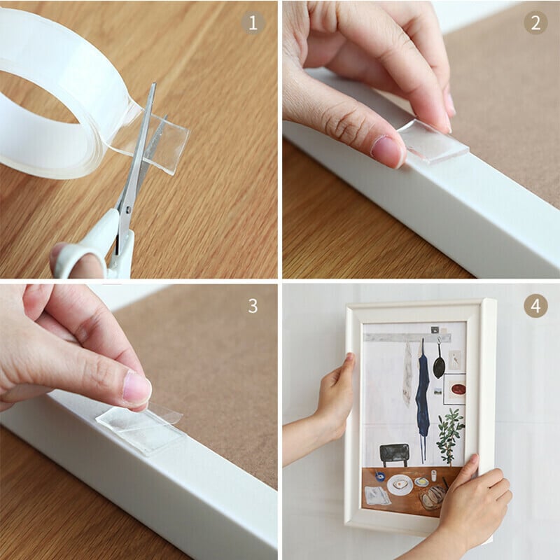 2026 Hot Sale Heavy Duty Nano Double Sided Adhesive Tape