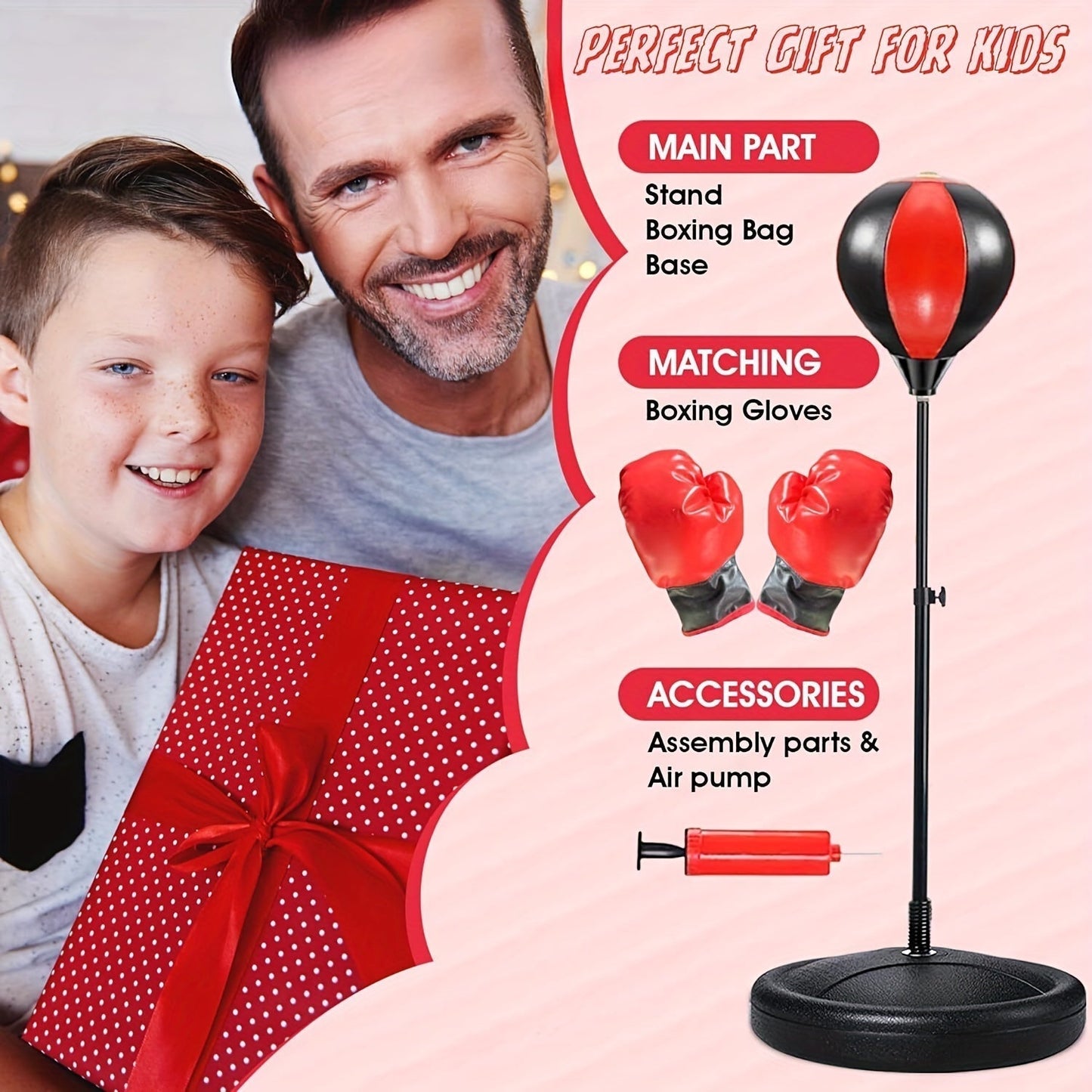 Kids Boxing Training Set – Punch Bag for Active Play and Coordination