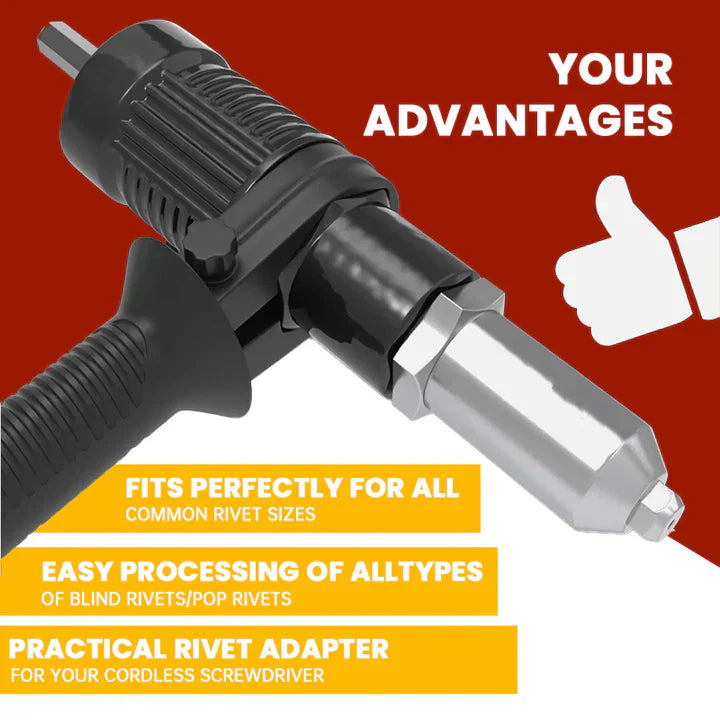 Adapter for Cordless Drill – Rivet Tool