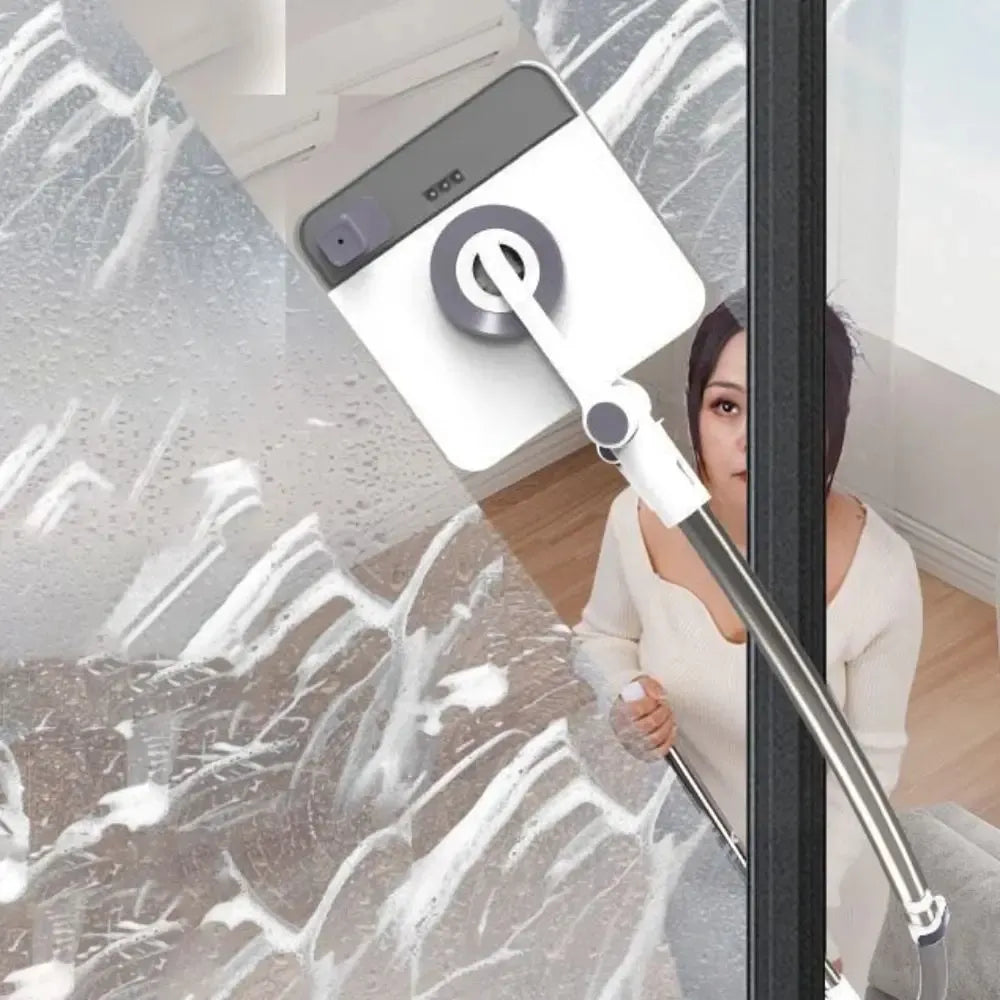GlideShine Duo - Redefining Window Cleaning: Safe, Fast, Streak-Free Inside and Out!