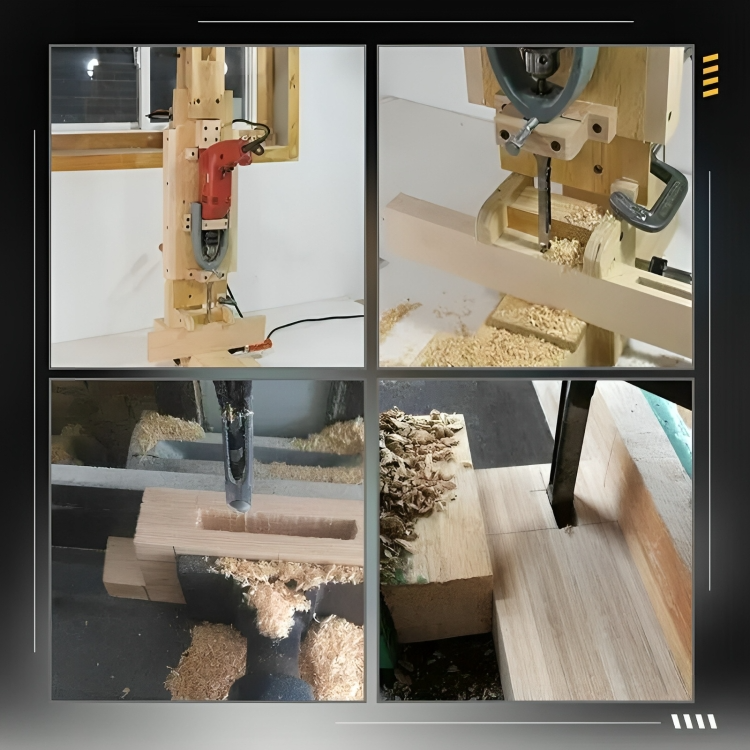 TrueEdge — Square Hole Drill Bit Set for Woodworking