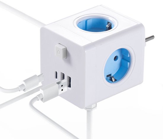 5-in-1 Power Socket Cube