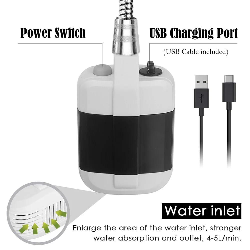 HydraFlow Portable – Experience Refreshing Power and Complete Cleanliness On-the-Go