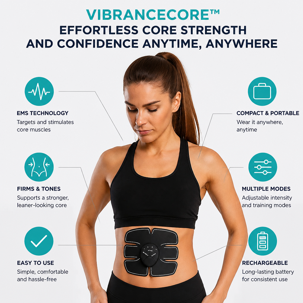 VibranceCore — Effortless Core Strength and Confidence Anytime, Anywhere