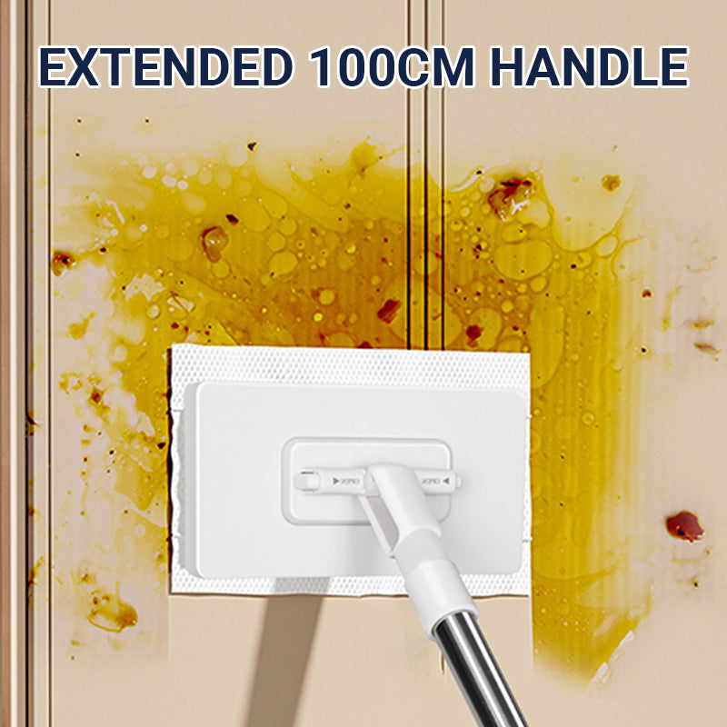 Extendable Hygienic Mop with Cloth Holder