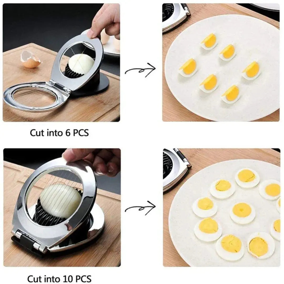 Egg Slicer for Perfect Egg Slices and More, Stress-Free Professional Quality