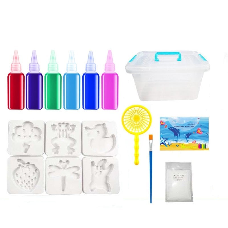 WaveWhiz - Kids Sensory Gel Toy Kit with Shapes and Colors