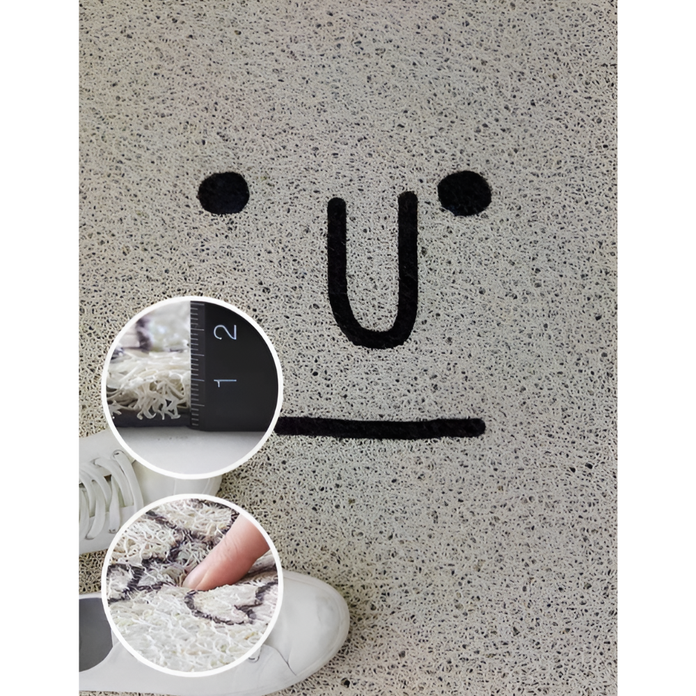 Doormat | Slip-Resistant for Firm Grip | Captures Dirt and Moisture | Entrivo