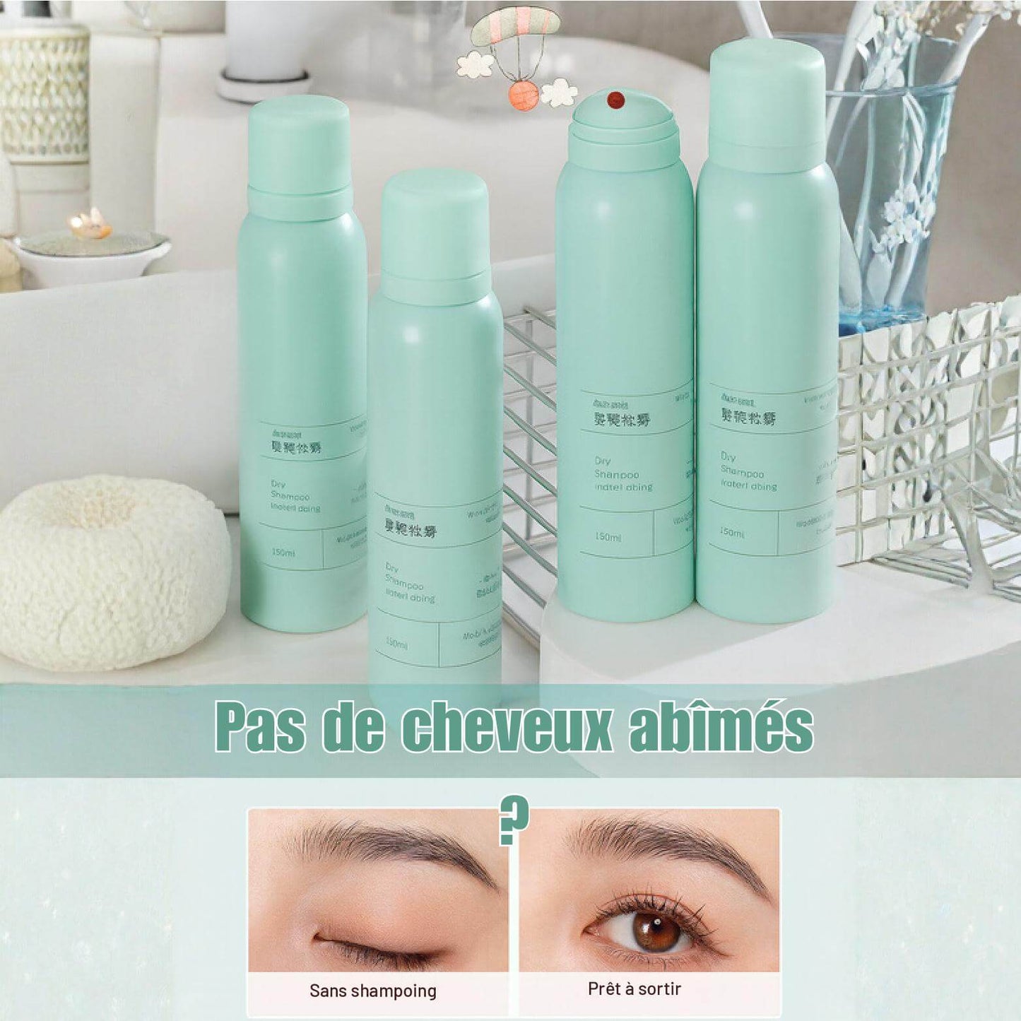 Lightweight Freshness Boost for Hair and Confidence