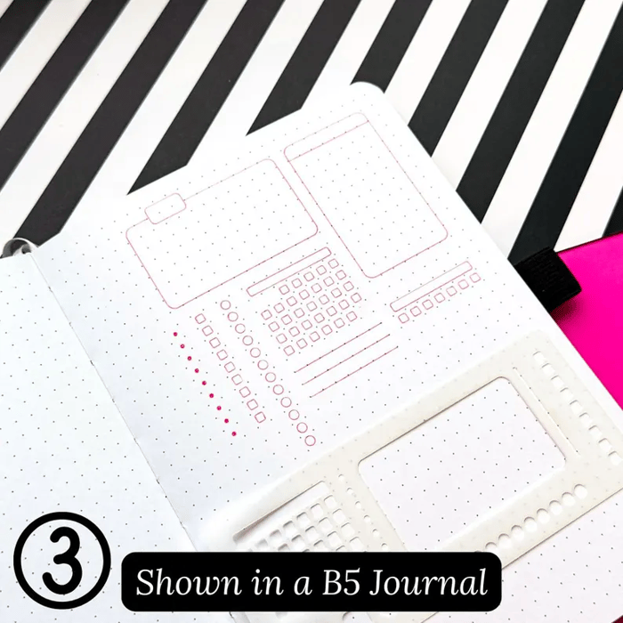 CraftFlex™ - Flexible Mylar journal stencils
