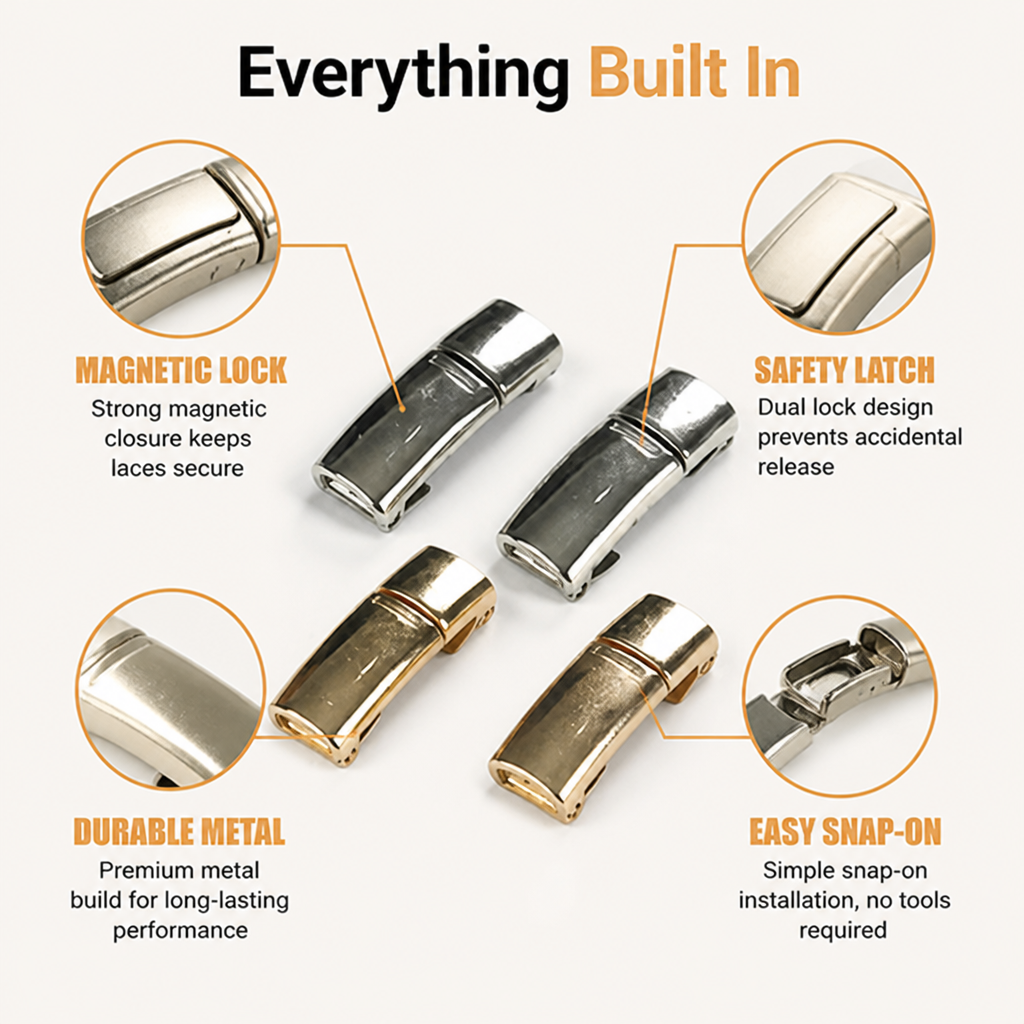 GlideSnap — Snap On Instant Comfort and Lock in Freedom All Day