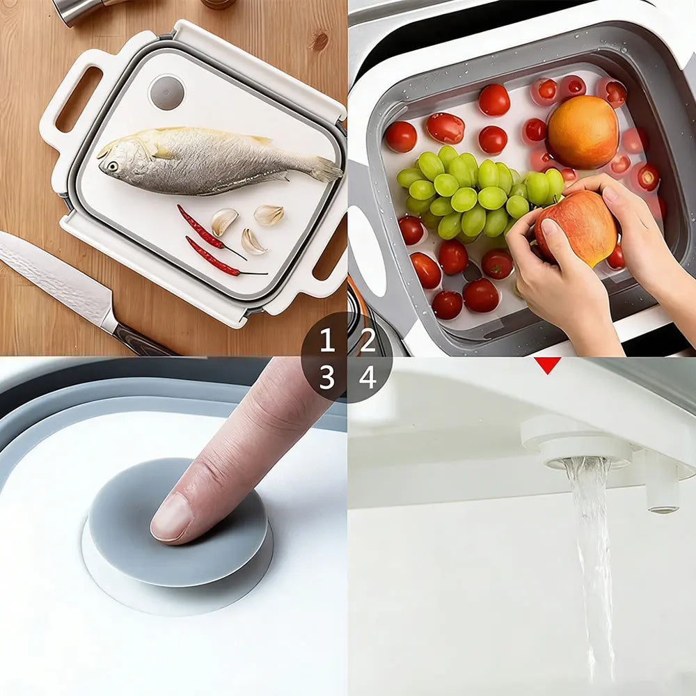 Foldable Dish Basin for Kitchen – Expand Space, Reduce Stress