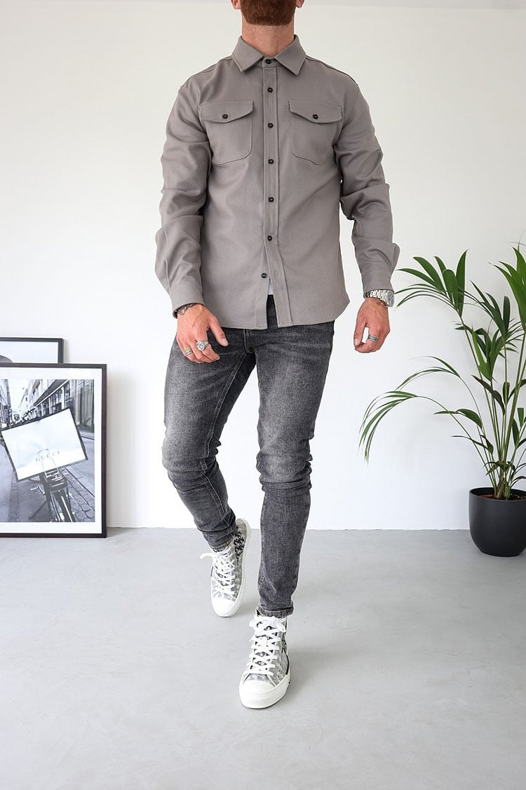 EliteThread™ Shirt Jacket — Wear Confidence That Commands Every Room