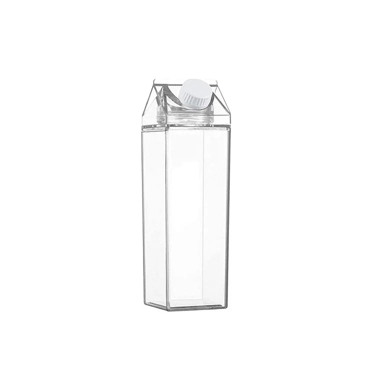 HydraCube — Leakproof Square Milk Carton Style Water Bottle