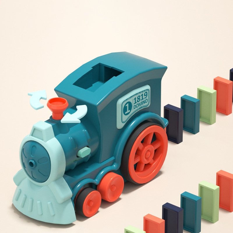 Electric Train for Endless Domino Fun