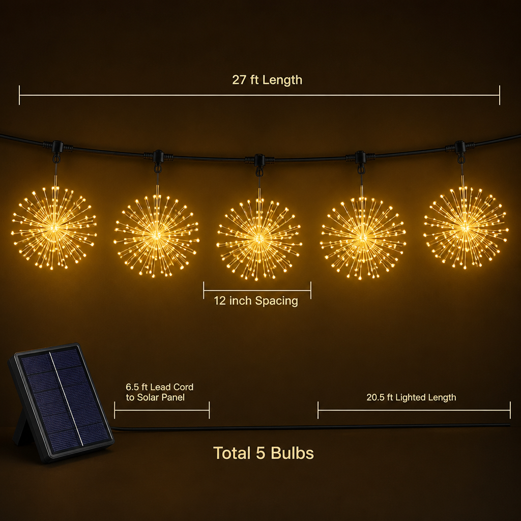 SolarBlaze — Ignite Effortless, Stunning Nights with Solar-Powered Sparkle