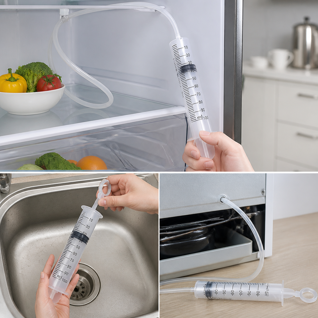 FreshFlowFix — Instantly Stop Leaks and Evict Fridge Odors for Good