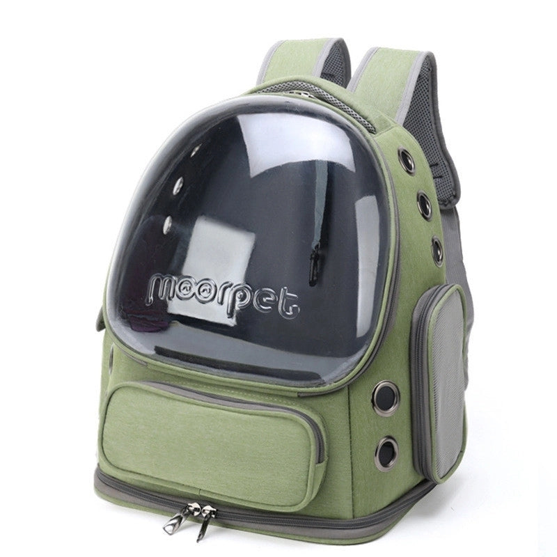 Clear Pet Backpack Carrier for Small Dogs and Cats – Breathable Design