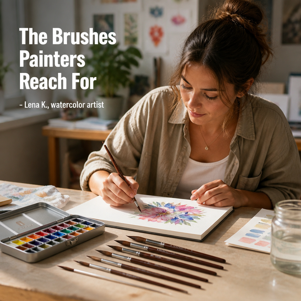 LumaBrush Premium Artisanal Brushes — Paint Every Detail with Effortless Precision and Endless Comfort
