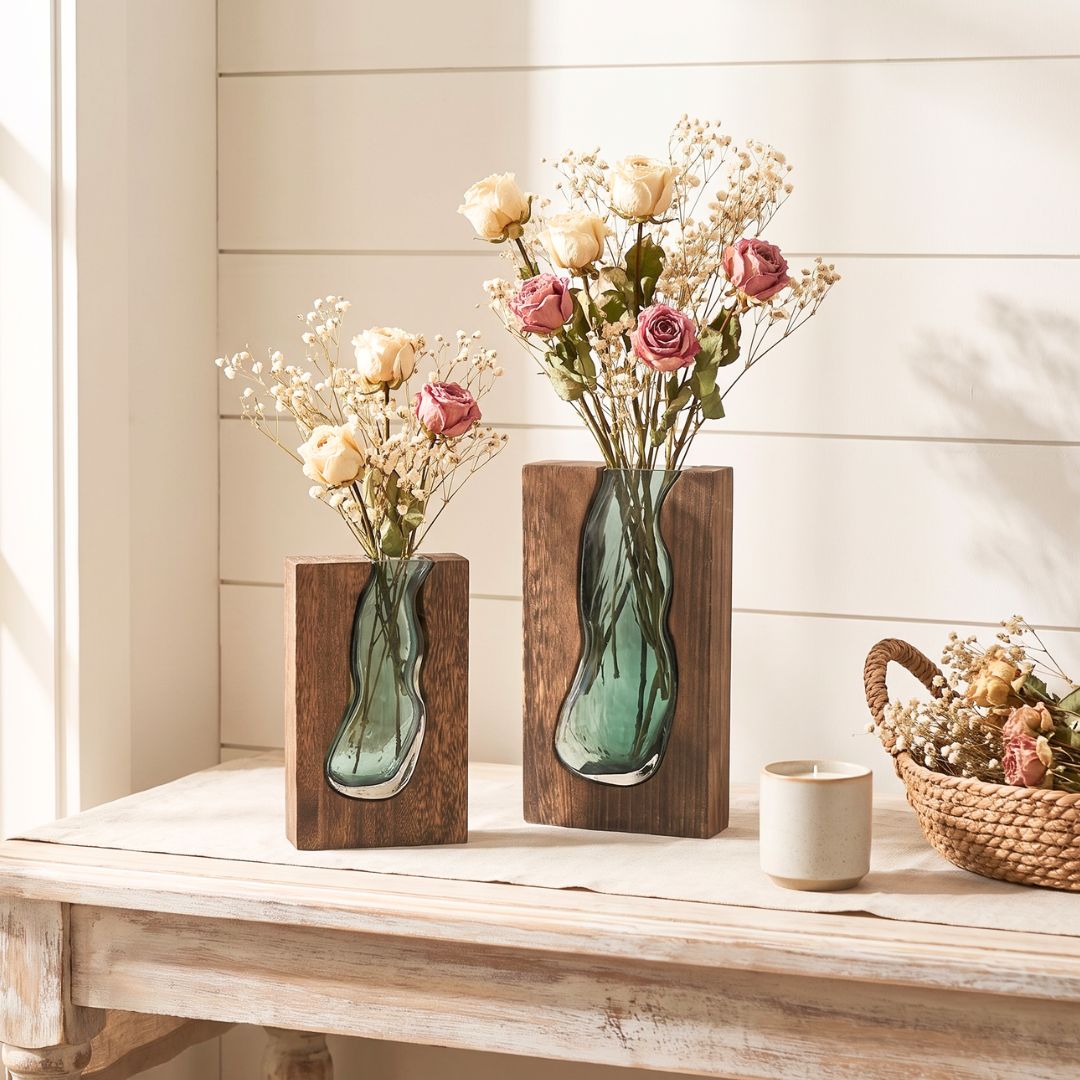 Nordic Live Edge Vase
