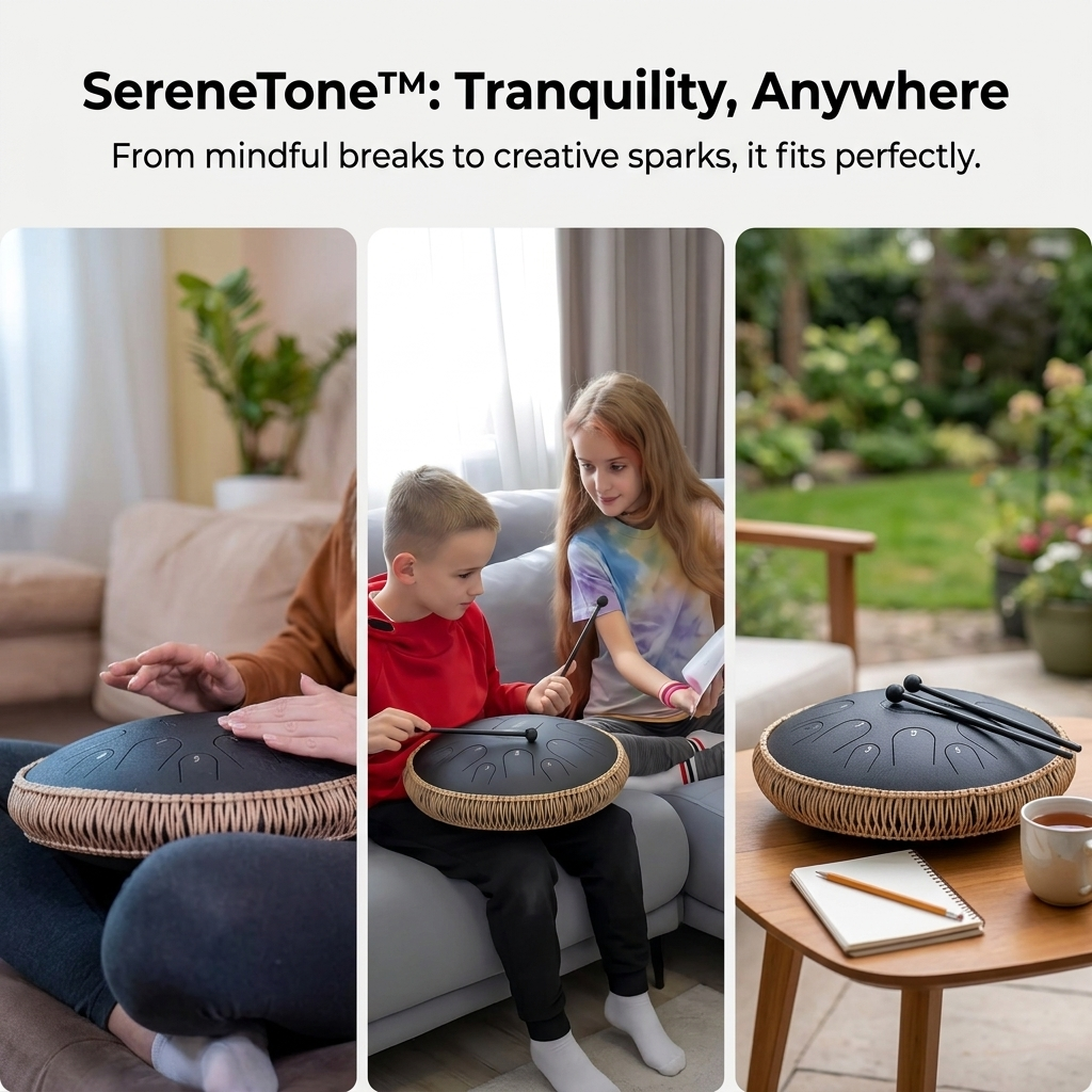 SereneTone — Instantly Unleash Deep Calm and Effortless Creativity