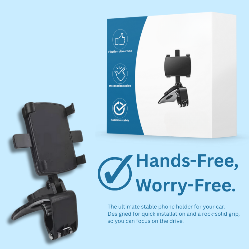 DashGrip™ — Lock Your Phone Steady for Safer, Stress-Free Drives