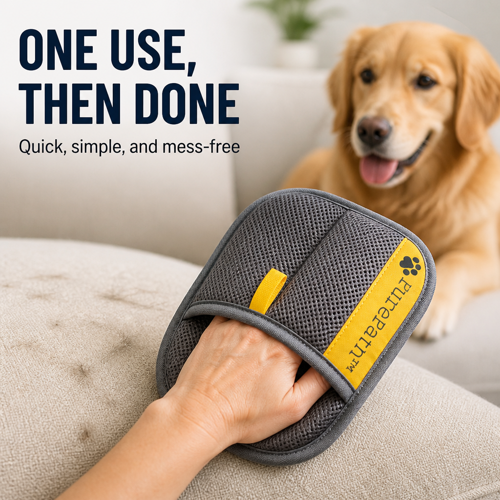 FurEase Reusable Pet Hair Removal Glove