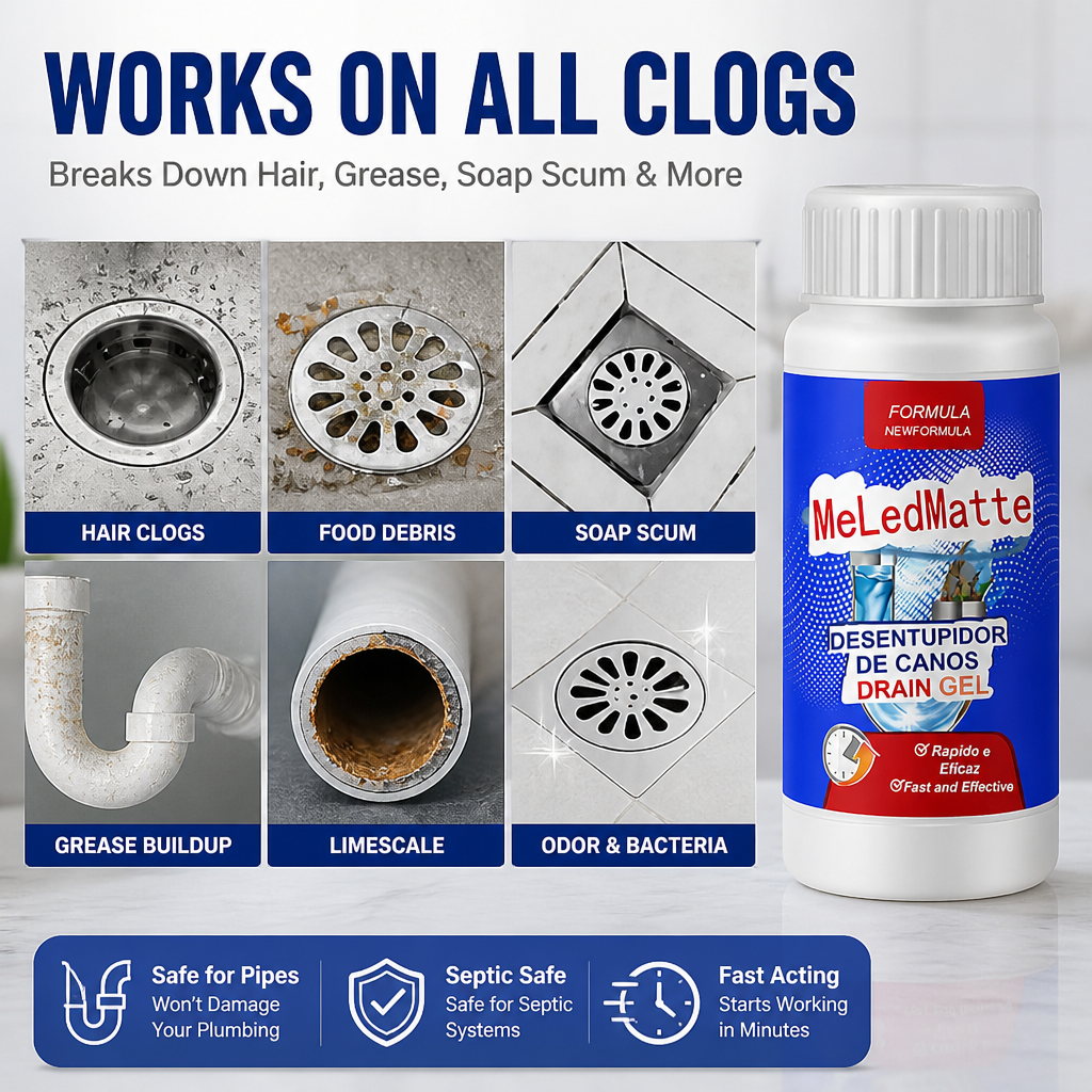 AquaPulse Drain Rescue — Crush Clogs Fast and Bring Fresh Flow Back to Your Home