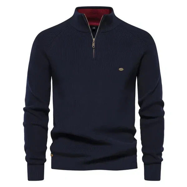 Boaz | Men's Knitted Cotton Sweater