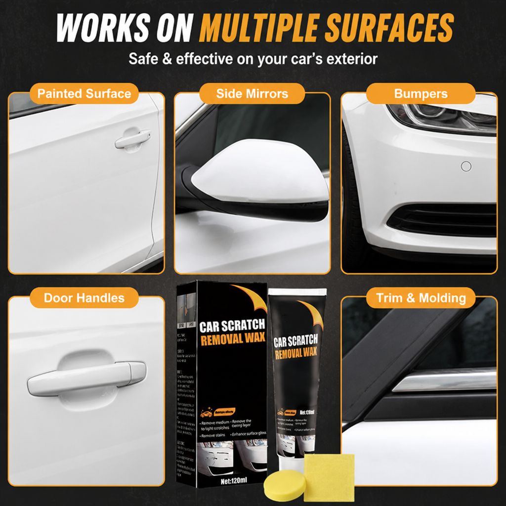 ReparoShine Scratch Repair Paste — Swipe Away Scratches and Restore Showroom Shine Instantly
