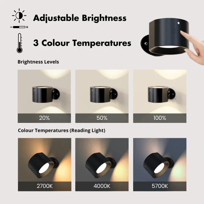 LED Wall Lamp - Instantly Transforms Spaces into Cozy Retreats Without Tools
