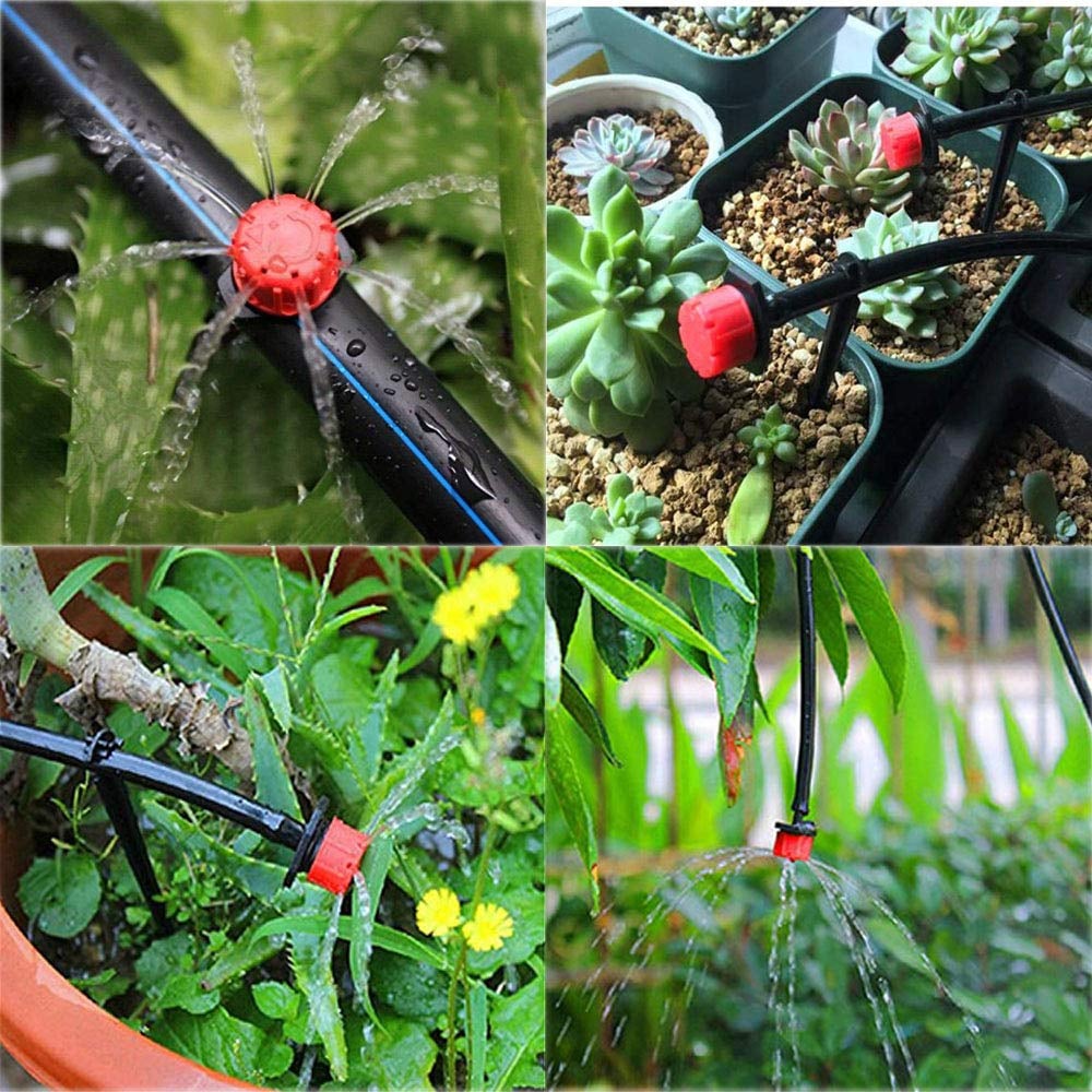 AquaDial™ – 360° Adjustable Plant Drippers (100× Pack)