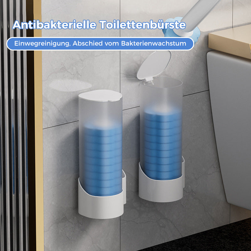 Disposable Toilet Scrubber | Antibacterial | Hygienic Sponge Tips | CleanClick