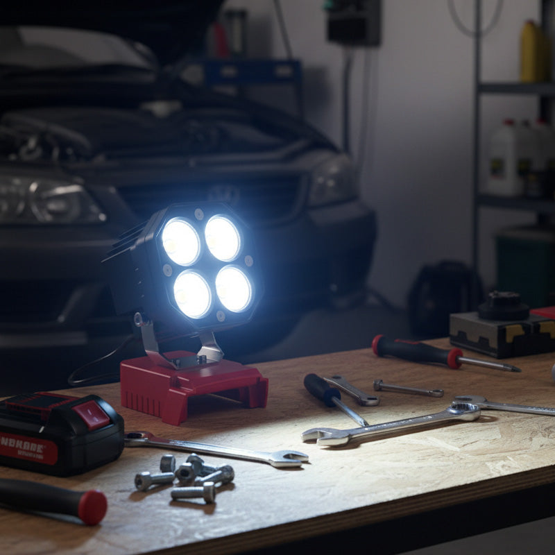 Illuminate Every Detail with Unstoppable Crystal Clear Power