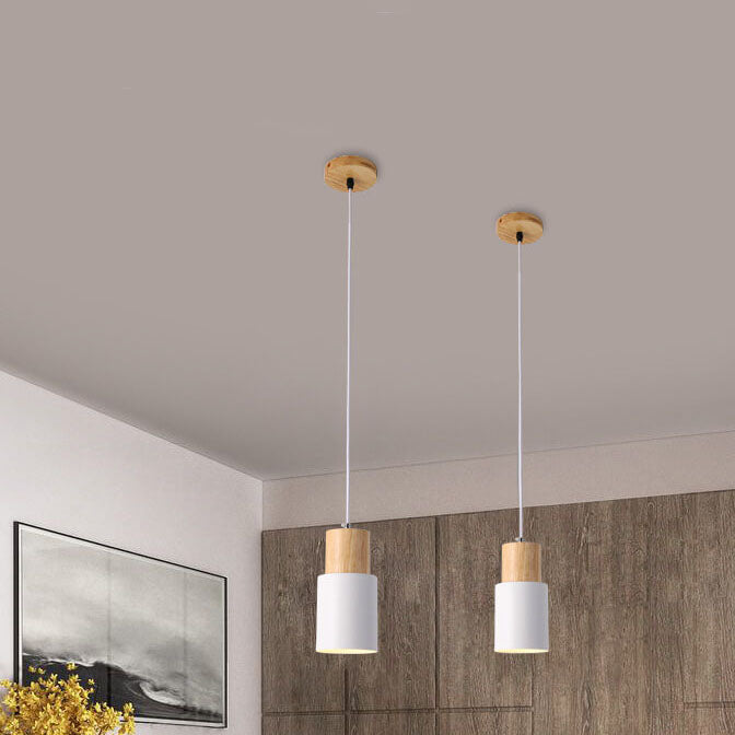 Contemporary Metal Hanging Light Fixture