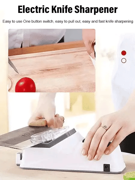 Electric Knife Sharpener — Razor-Sharp Blades in Seconds