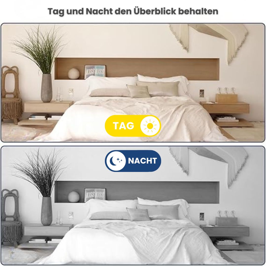 Compact Camera | Remote Live Viewing | Night Vision with Motion Sensors | SafeOrbit