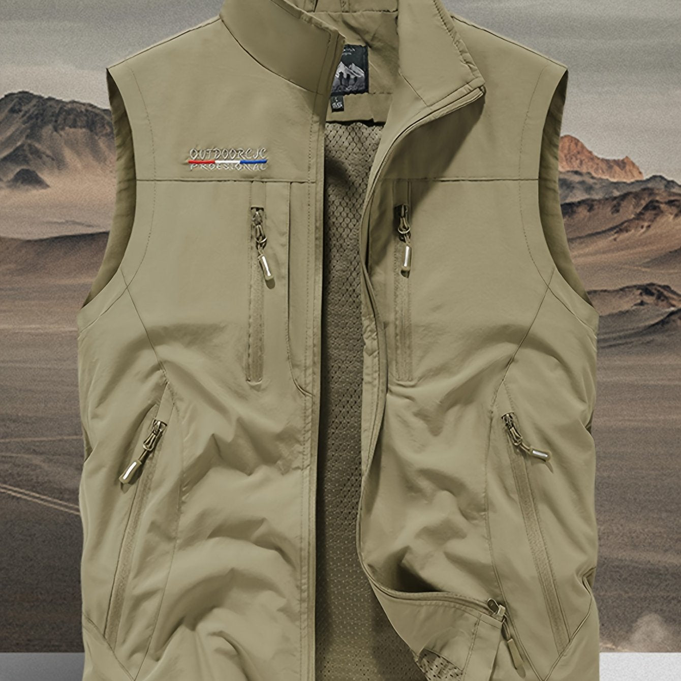 Lightweight and Practical Men's Body Warmer for Everyday Use