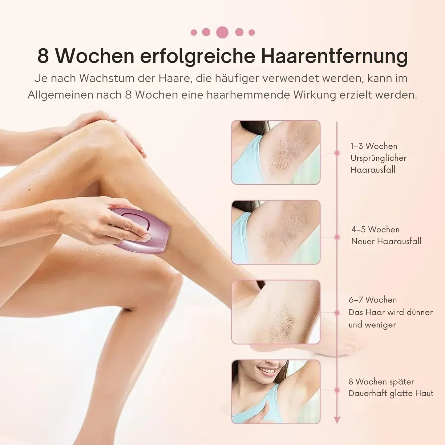 Hair Removal Tool | IPL Device for Home Use | Gentle Hair Minimization | SilkPulse