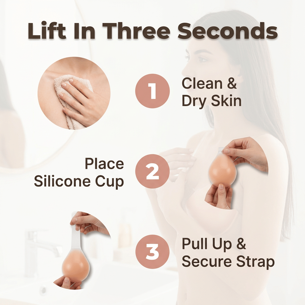 InviBra - Invisible adhesive lift for a flawless silhouette