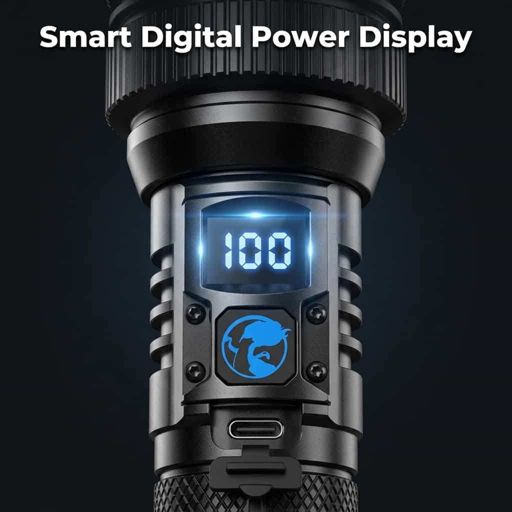 BrightMax - Ultra-Bright Zoom LED Flashlight
