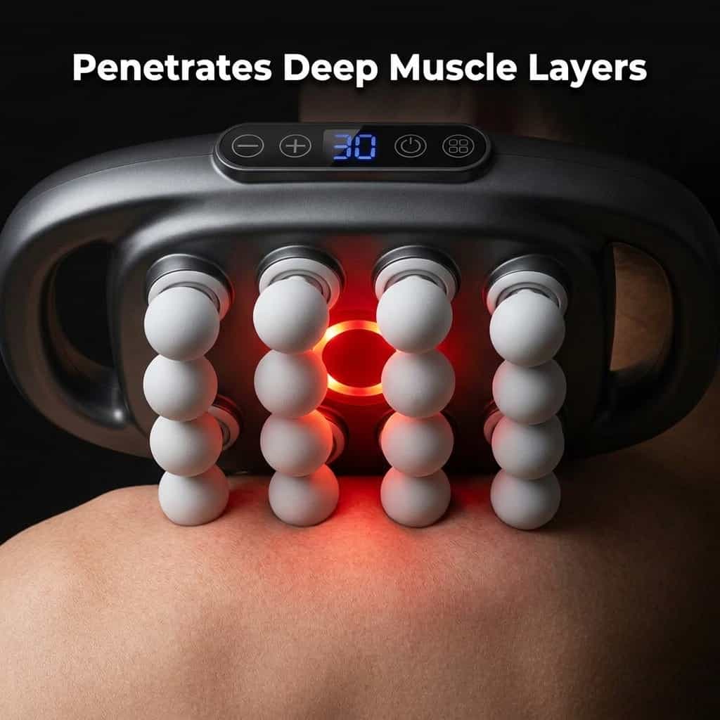 DeepRelax - Deep Tissue Massager with Heat