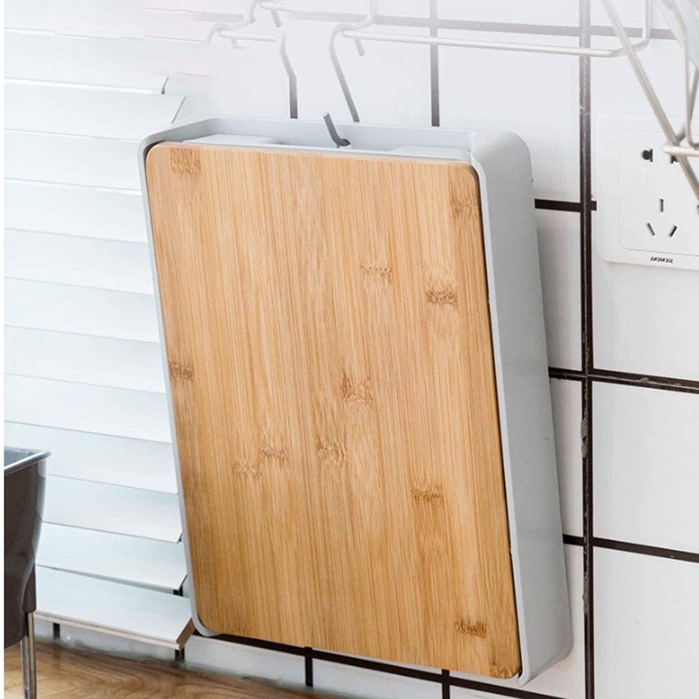 Cutting board with food storage