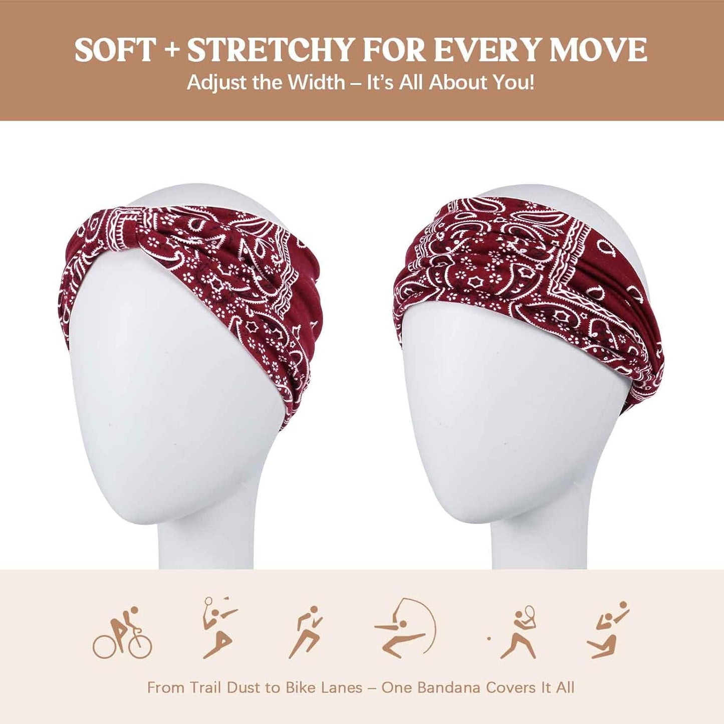 Bandanory™ – Soft Daily-Wear Bandana  (2+2 Free)