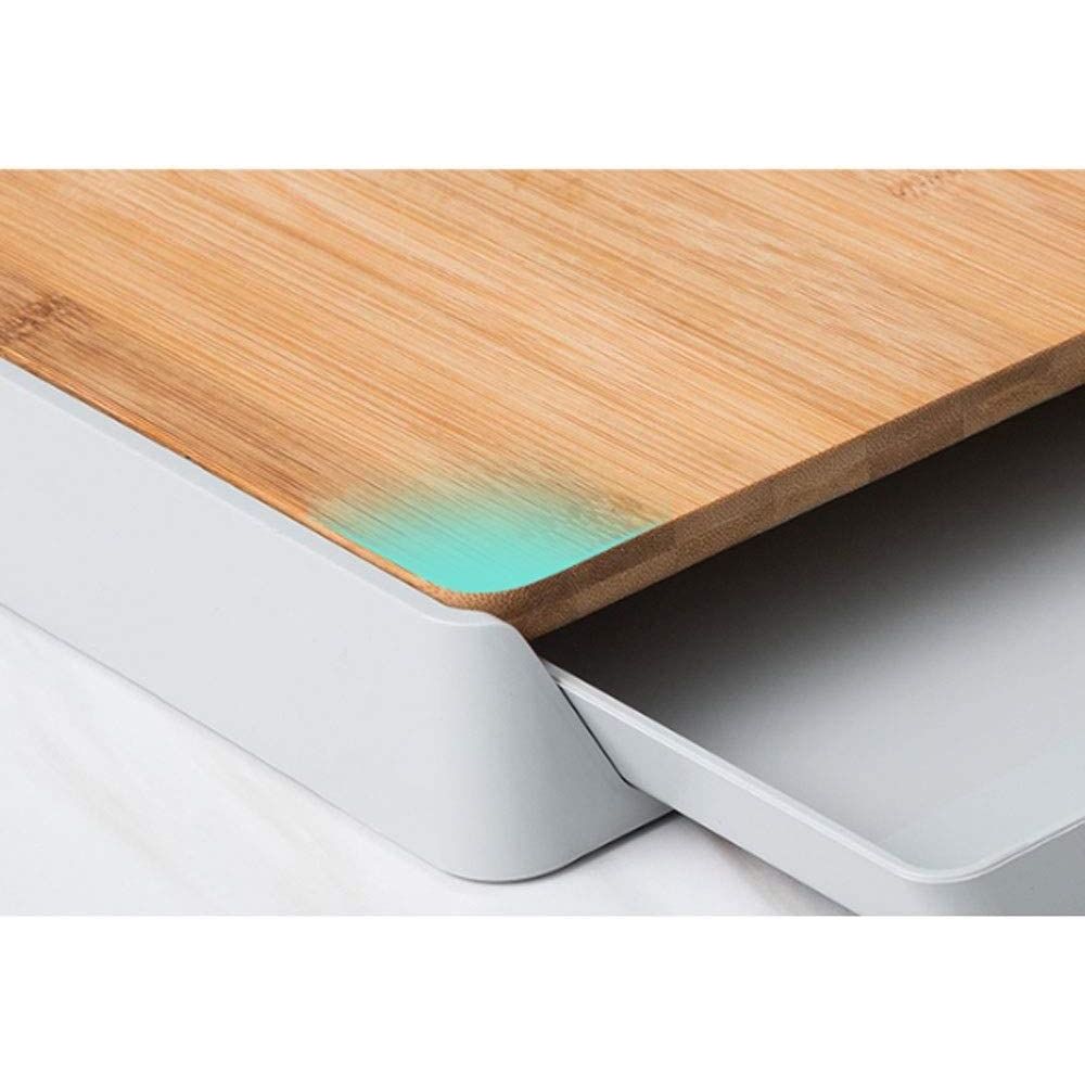 Cutting board with food storage