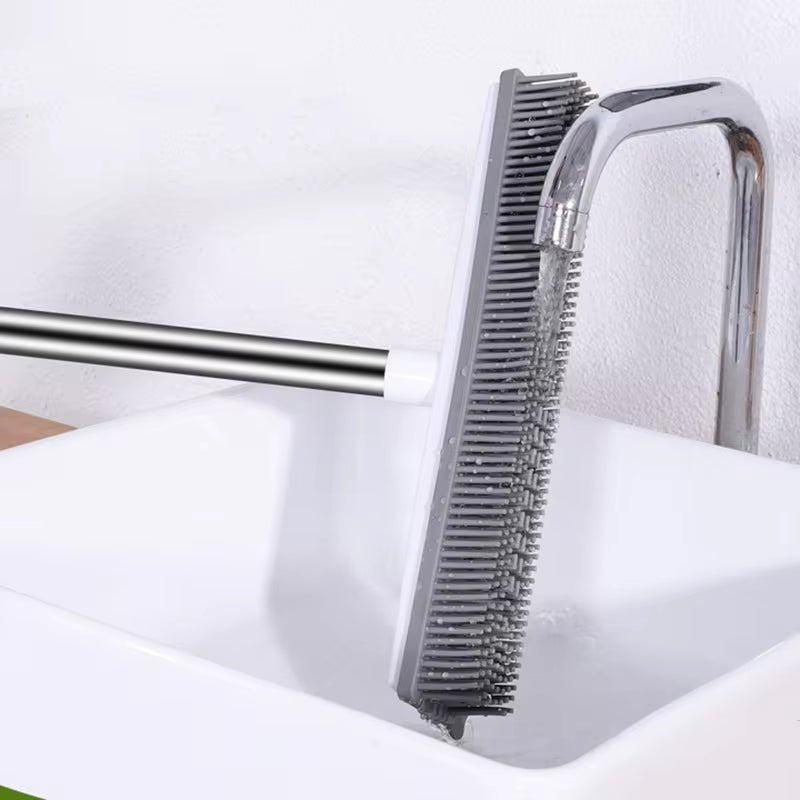 FiercePetSweep — Pet Hair Removal Broom for Carpets, Rugs, and Floors